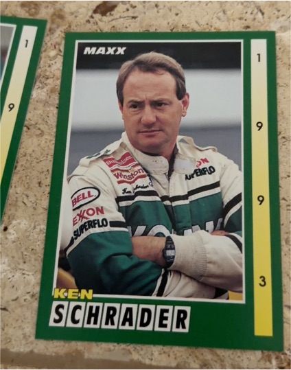 1993 Maxx #25 Ken Schrader — front