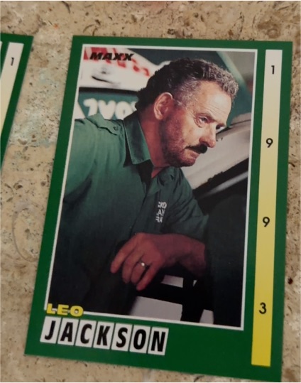 1993 Maxx #102 Leo Jackson — front
