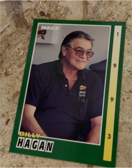 1993 Maxx #106 Billy Hagan — front