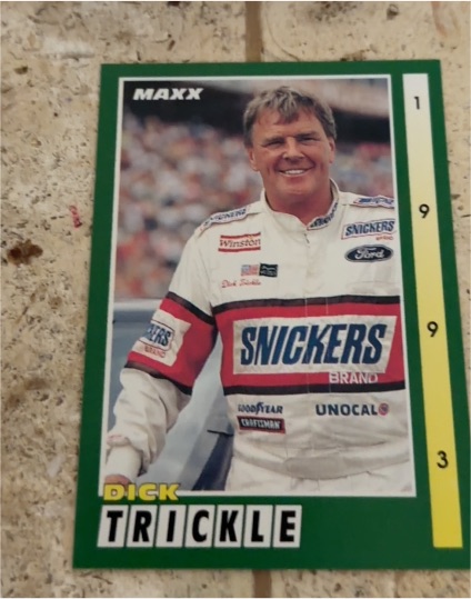 1993 Maxx #1 Dick Trickle — front