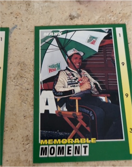 1993 Maxx #226 Darrell Waltrip Memorable Moment — front
