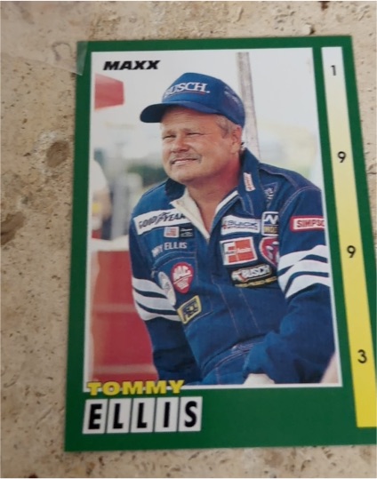 1993 Maxx #1 Tommy Ellis — front
