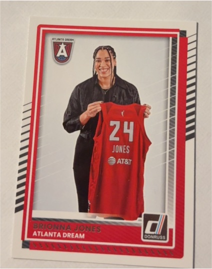 2025 Donruss WNBA #64 Brionna Jones Atlanta Dream — front