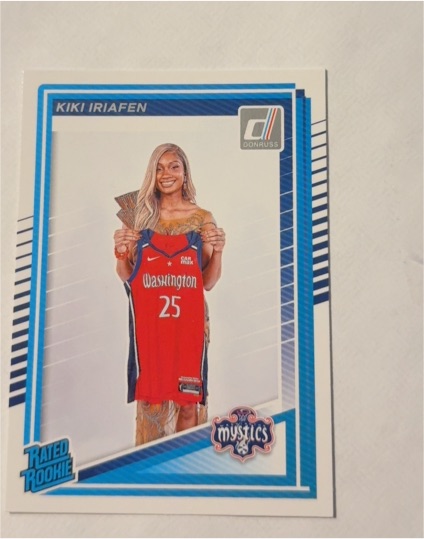 2025 Donruss WNBA #94 Kiki Iriafen — front