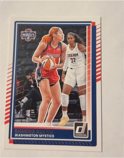 2025 Panini Donruss WNBA #22 Shakira Austin — front