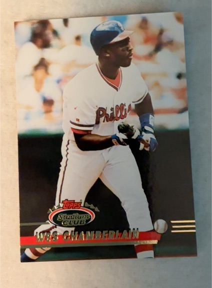 1993 Topps Stadium Club #34 Wes Chamberlain — front