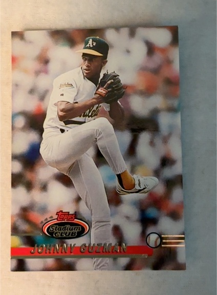 1993 Topps Stadium Club #284 Johnny Guzman — front