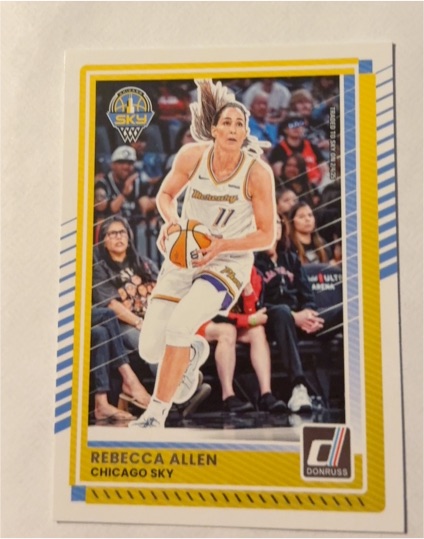 2025 Donruss WNBA #76 Rebecca Allen — front