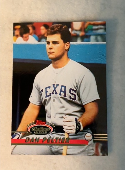 1993 Topps Stadium Club #242 Dan Peltier — front