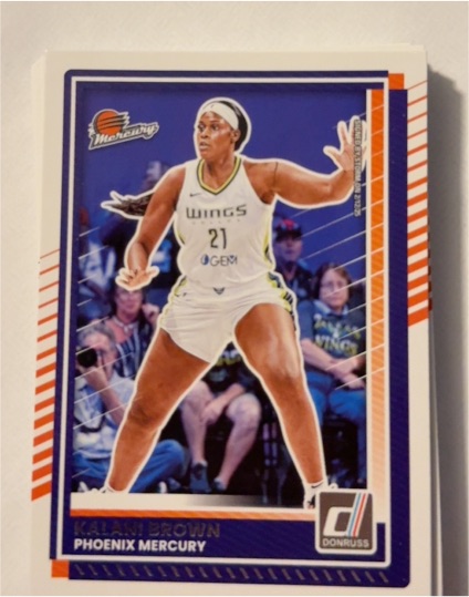 2025 Donruss WNBA #84 Kalani Brown — front