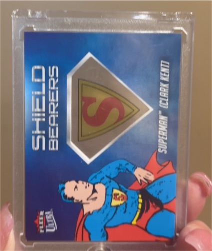 2026 Fleer Ultra Superman Shield Bearers #SB-13 Superman (Clark Kent) — front