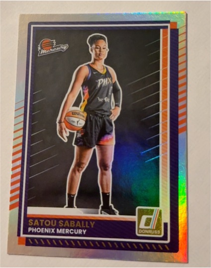 2025 Donruss WNBA #55 Satou Sabally — front