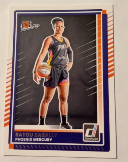 2025 Donruss WNBA #55 Satou Sabally — front