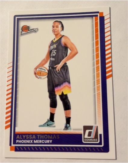 2025 Donruss WNBA #10 Alyssa Thomas Phoenix Mercury — front