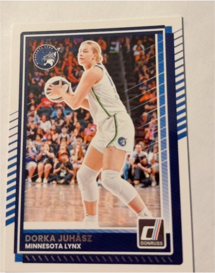 2025 Donruss WNBA #35 Dorka Juhász — front