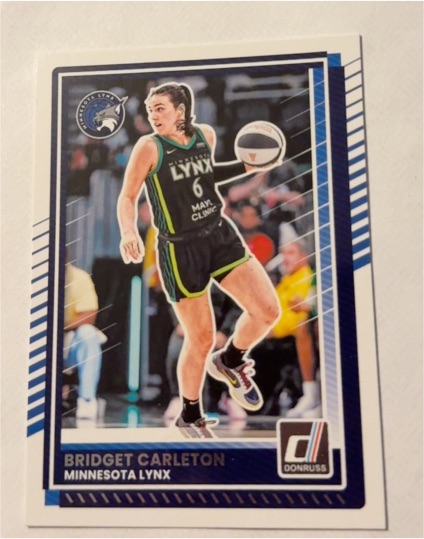 2025 Panini Donruss WNBA #4 Bridget Carleton — front
