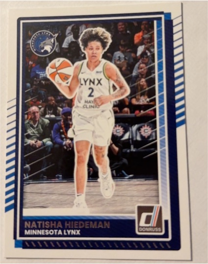 2025 Panini Donruss #72 Natisha Hiedeman — front