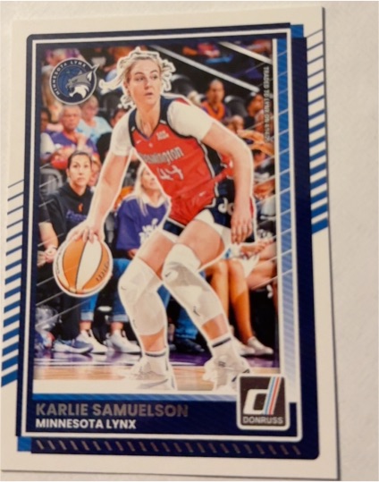 2025 Panini Donruss WNBA #50 Karlie Samuelson — front