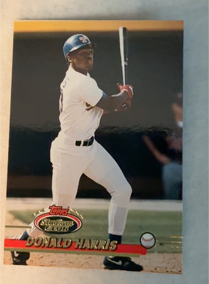 1993 Topps Stadium Club #318 Donald Harris — front