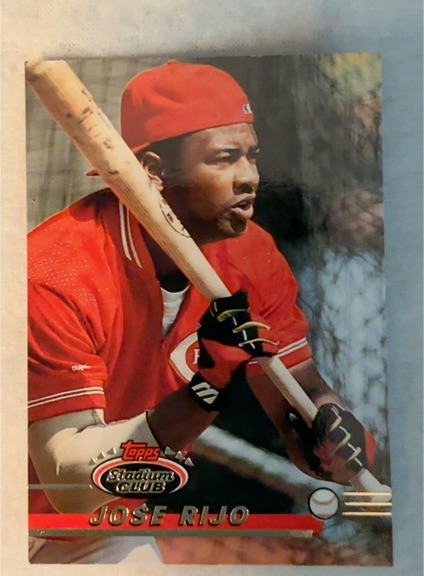 1993 Topps Stadium Club #233 Jose Rijo — front