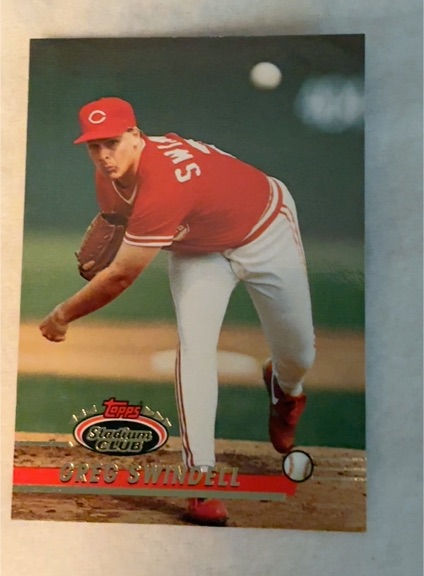 1993 Topps Stadium Club #165 Greg Swindell — front