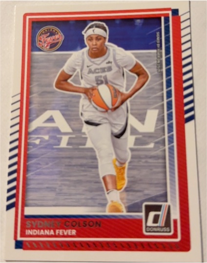 2025 Panini Donruss WNBA #9 Sydney Colson — front