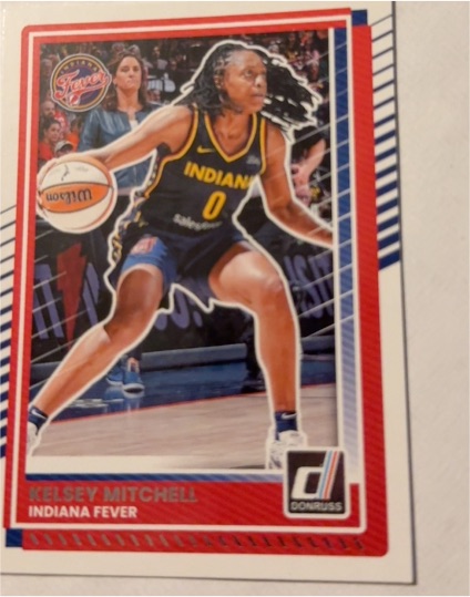 2025 Panini Donruss #19 Kelsey Mitchell — front
