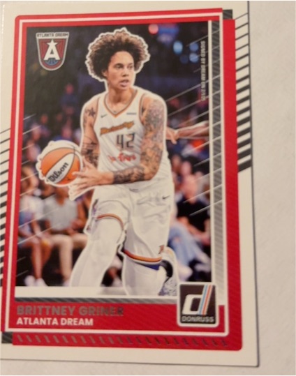 2025 Donruss WNBA #62 Brittney Griner — front