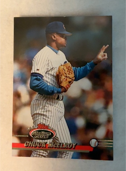 1993 Topps Stadium Club #472 Chuck McElroy — front