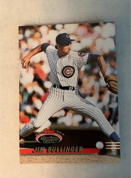 1993 Topps Stadium Club #118 Jim Bullinger — front