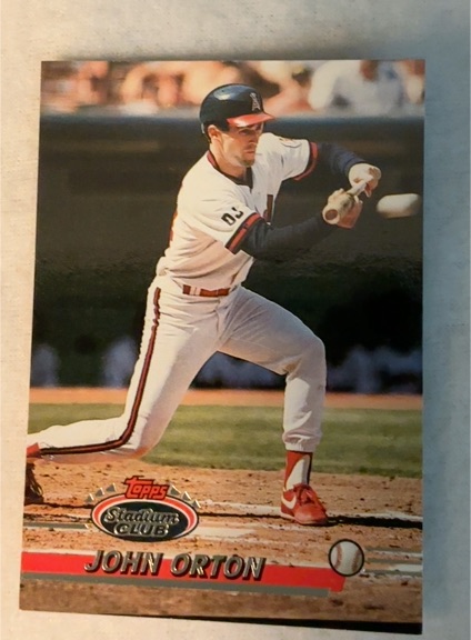 1993 Topps Stadium Club #459 John Orton — front