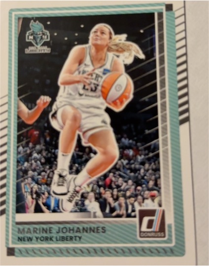 2025 Donruss WNBA #79 Marine Johannes — front
