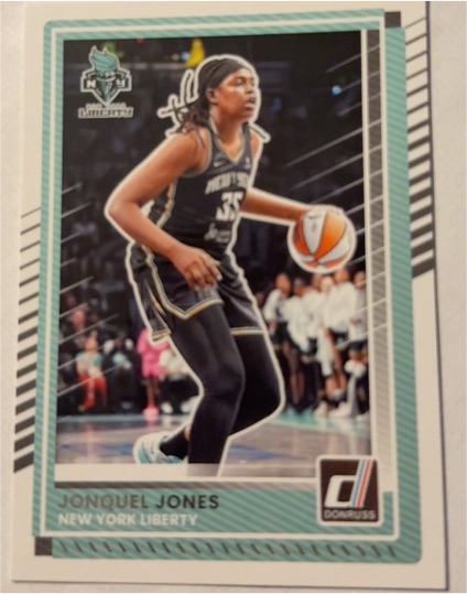 2025 Donruss WNBA #77 Jonquel Jones — front