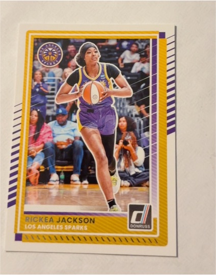 2025 Donruss WNBA #49 Rickea Jackson — front