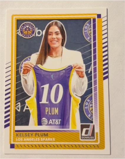 2025 Donruss WNBA #12 Kelsey Plum — front