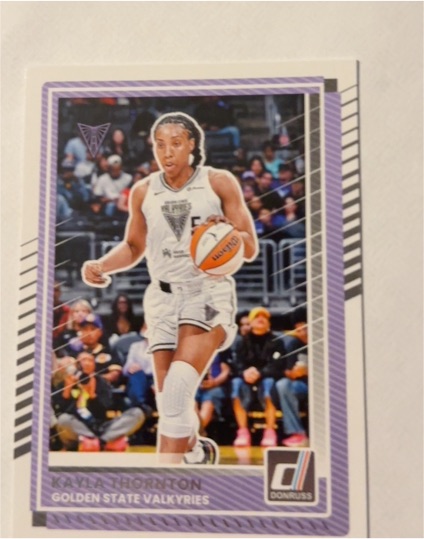2025 Donruss WNBA #40 Kayla Thornton — front