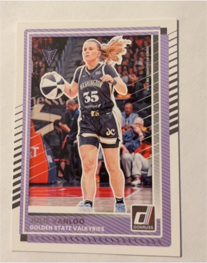 2025 Panini Donruss WNBA #29 Julie Vanloo — front