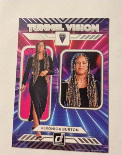 2025 Panini Donruss WNBA #15 Veronica Burton — front