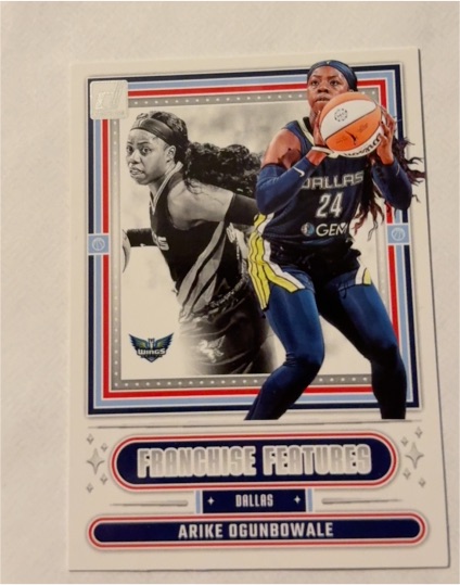 2025 Panini Donruss WNBA Franchise Features #3 Arike Ogunbowale — front