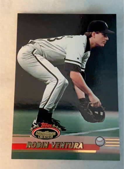 1993 Topps Stadium Club #387 Robin Ventura — front