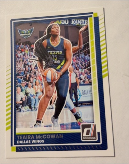 2025 Panini Donruss #57 Teaira McCowan — front