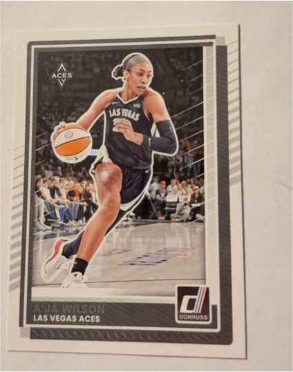2025 Donruss WNBA #82 A'ja Wilson — front