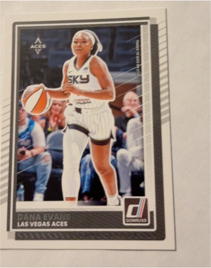 2025 Donruss WNBA #37 Dana Evans — front