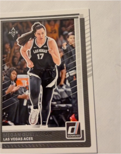 2025 Panini Donruss WNBA #36 Megan Gustafson — front
