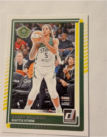2025 Donruss WNBA #75 Gabby Williams — front
