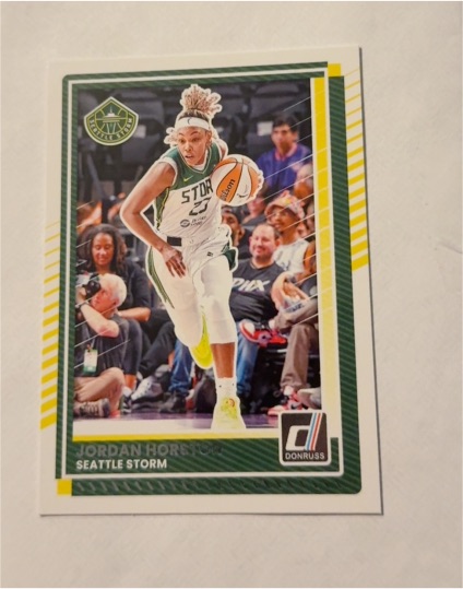 2025 Donruss WNBA #15 Jordan Horston — front