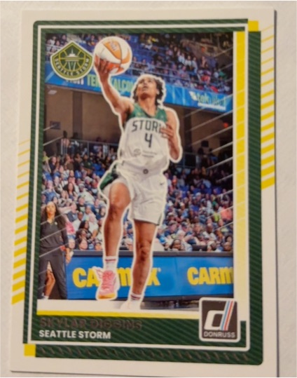 2025 Panini Donruss WNBA #26 Skylar Diggins Seattle Storm — front