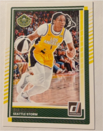 2025 Donruss WNBA #69 Zia Cooke — front