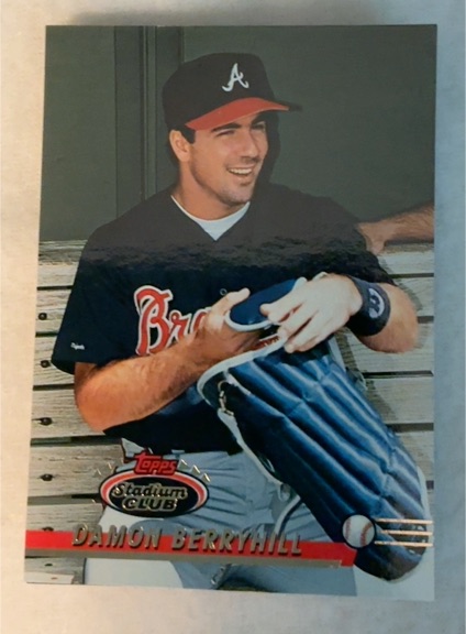 1993 Topps Stadium Club #261 Damon Berryhill — front