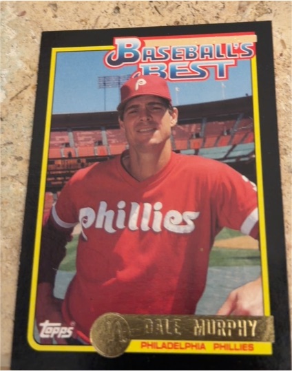 1992 Topps McDonald's Baseball's Best #30 Dale Murphy — front